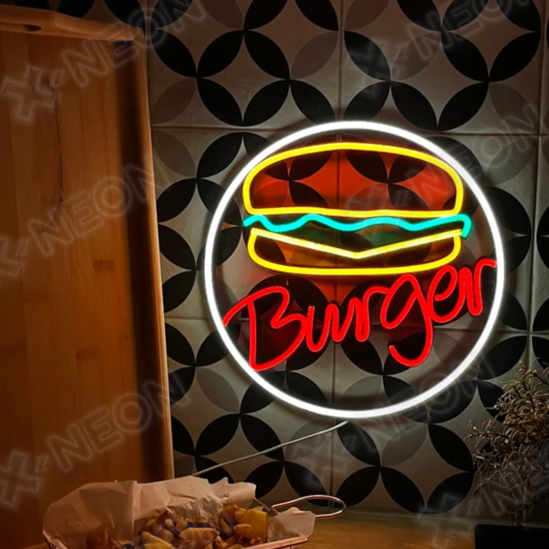 Burger Neon Tabela