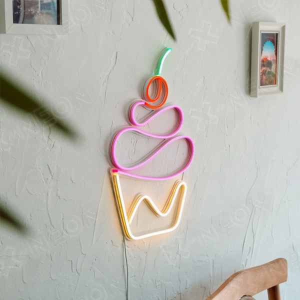 Cupcake Neon Tabela