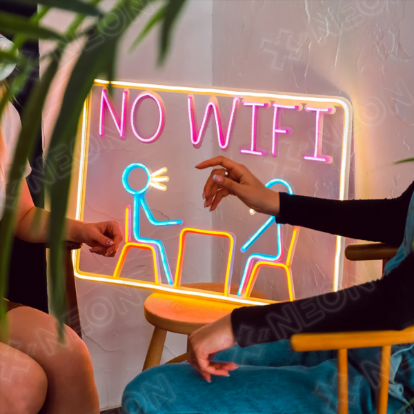 No Wifi Neon Tabela