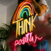 Think Positive Neon Tabela