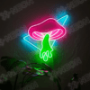 Triangle Mushroom Neon Tabela