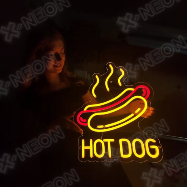 Hot Dog Neon Tabela