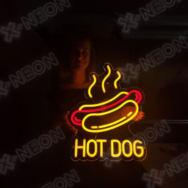 Hot Dog Neon Tabela