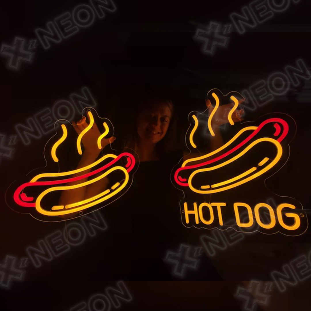 Hot Dog Neon Tabela