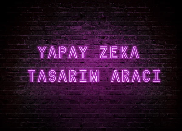 Yapay Zeka İle Neon Tabela Tasarla