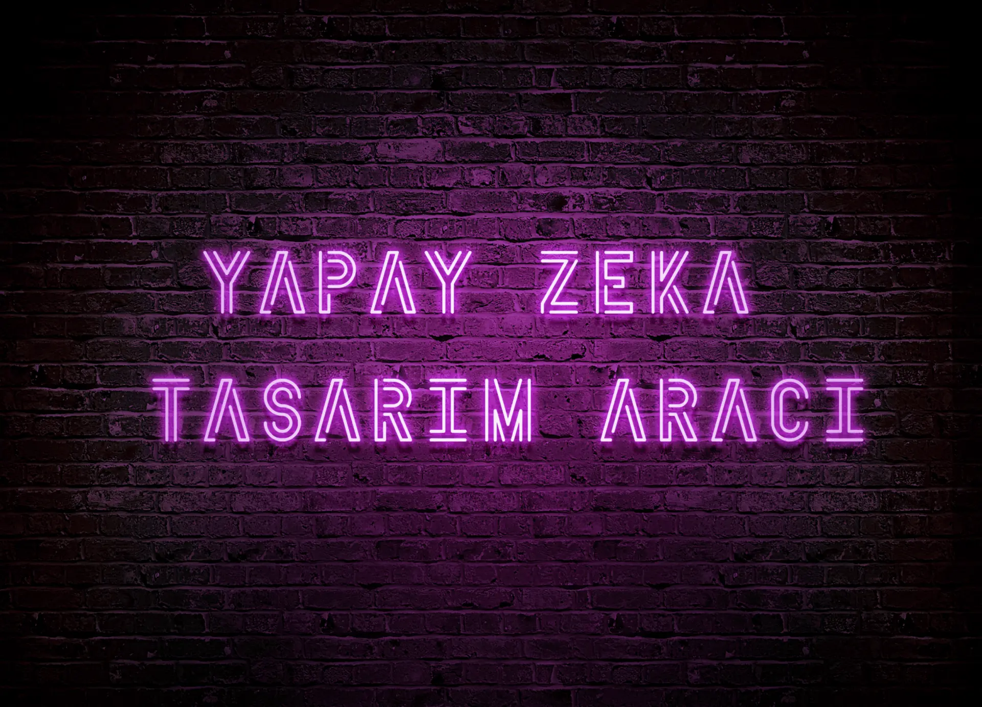 Yapay Zeka İle Neon Tabela Tasarla